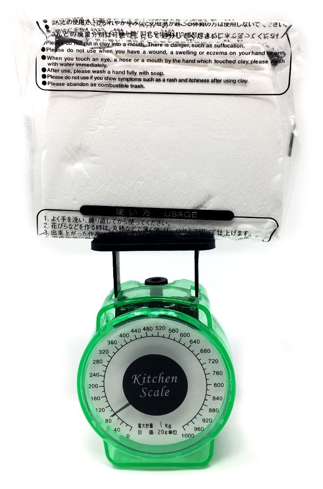 Daiso Japan DAISO Soft Clay Lightweight Non-Toxic Clay (White2) - Image 5